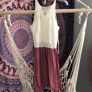 Casual halter summer dress